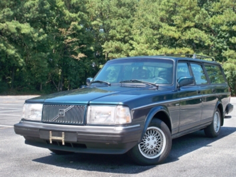 1993 Volvo 240 Classic break vert USA