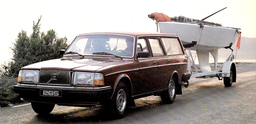265 GL 1981 rouge vue avant